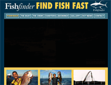 Tablet Screenshot of fishfinder.com.au