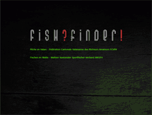 Tablet Screenshot of fishfinder.ch