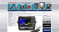 Desktop Screenshot of fishfinder.dk